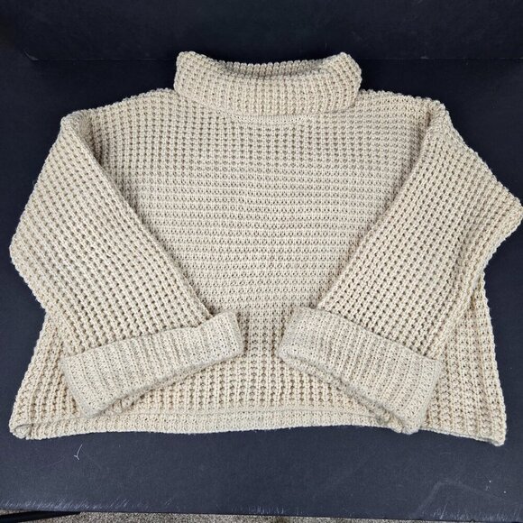 Goodnight Macaroon Sweaters - Goodnight Macaroon Cowl neck/Turtleneck Cropped Sweater